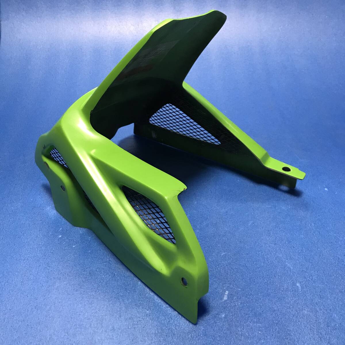 カワサキ Ninja250R 才谷屋リアフェンダー FRP EX250K 社外インナーリアフェンダー ライムグリーン 泥除け チェーンガード ニンジャ250拍卖