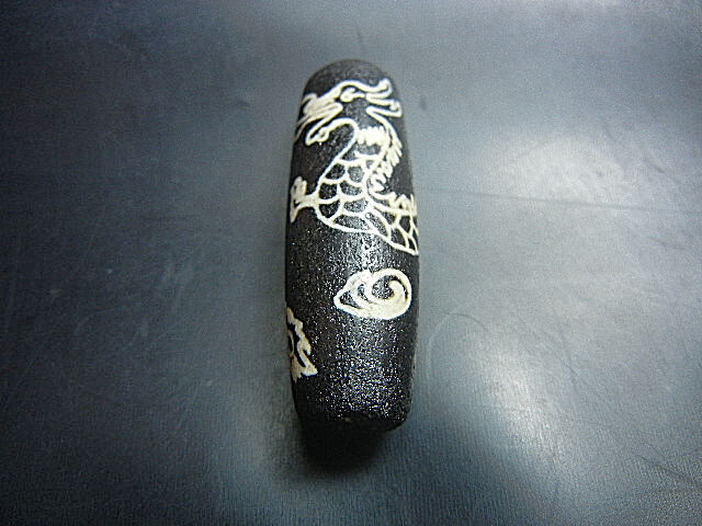 ★西蔵至純天珠★XT9380 神龍天珠(五爪龍) 超極上級 39mm入手難拍卖