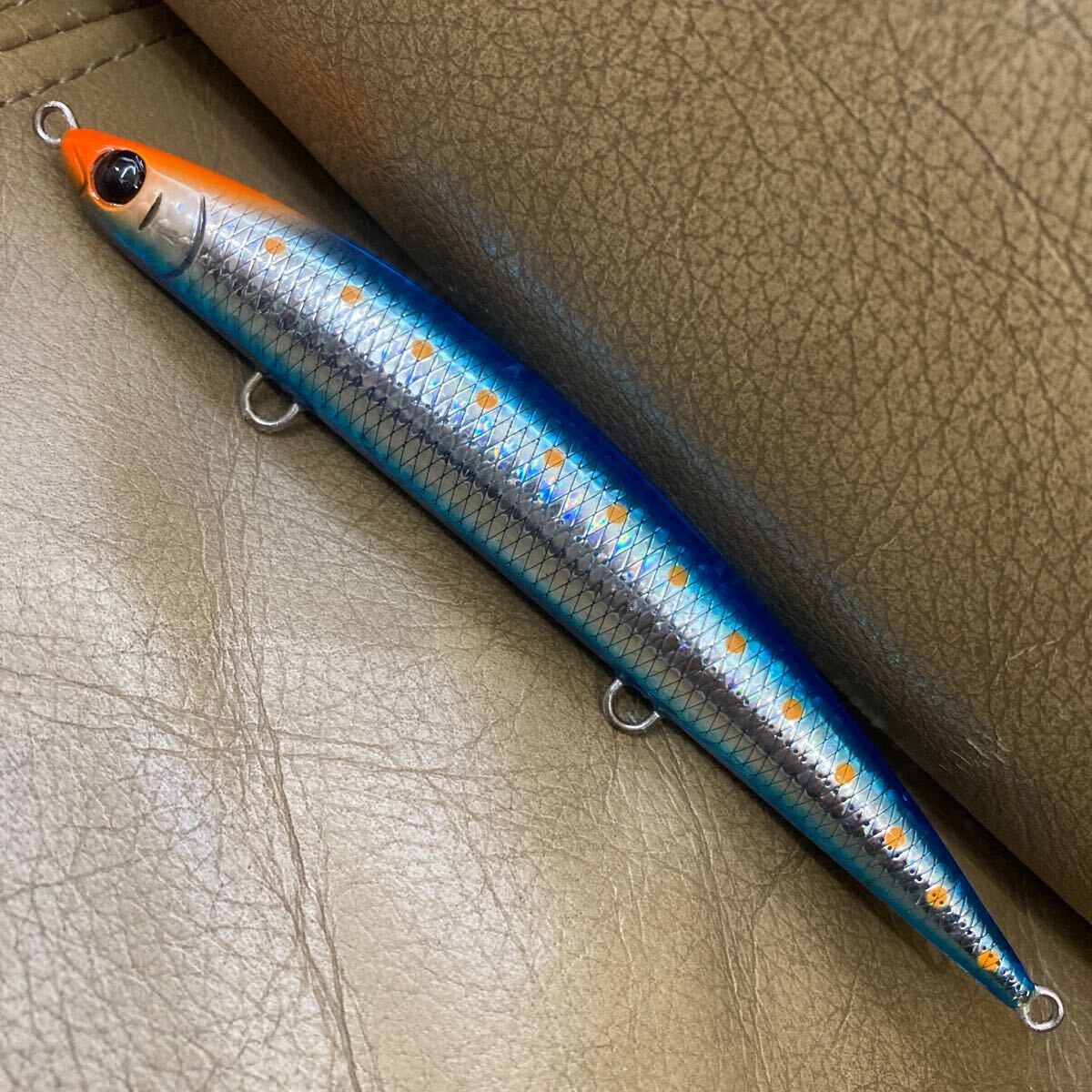 キズ有 ウレタン加工 140mm 40g アスリート 14SSP 中古 ジャクソン インパクトブルー Jackson Athlete拍卖