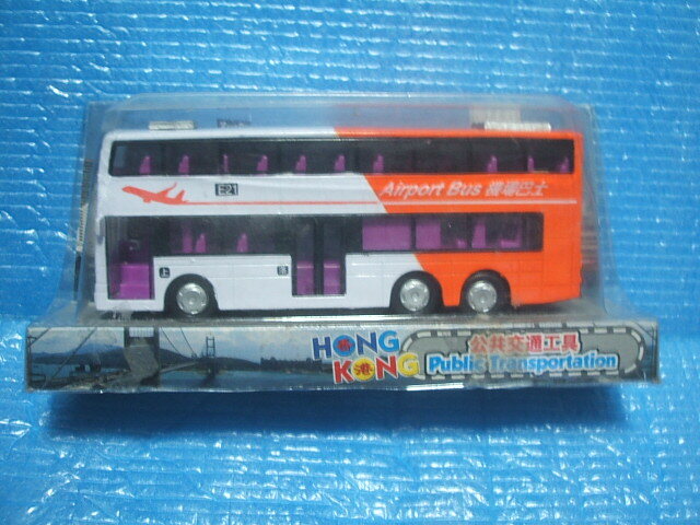 レア!未開封! HONG KONG Airport Bus 香港公共交通工具(バス)ミニカー拍卖