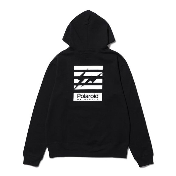 新品 Mサイズ Fragment Design × Polaroid POP BY JUN ポラロイド フーディー フラグメント デザイン HOODIE スウェット パーカー拍卖