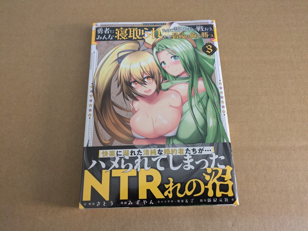 未読 勇者にみんな寝取られたけど諦めずに戦おう。きっと最後は俺が勝つ。 3巻 みずやん さとう るご 新紀元社拍卖