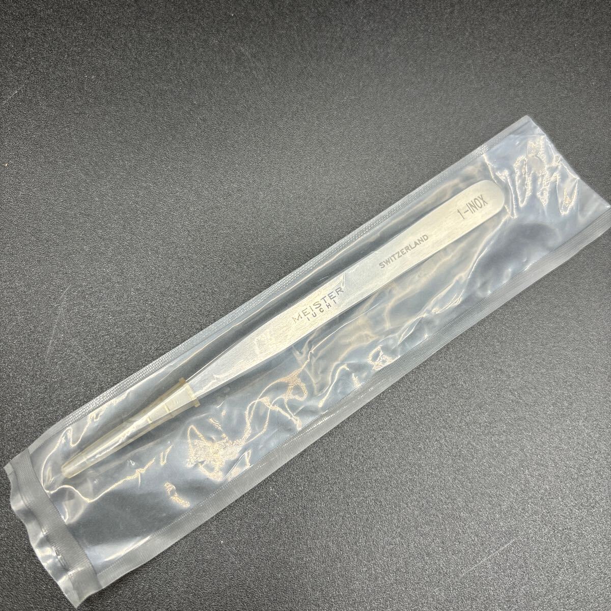 ★未開封品★ スイス製ピンセット MEISTSTER SWITZRLAND No.1-INOX ピンセット拍卖