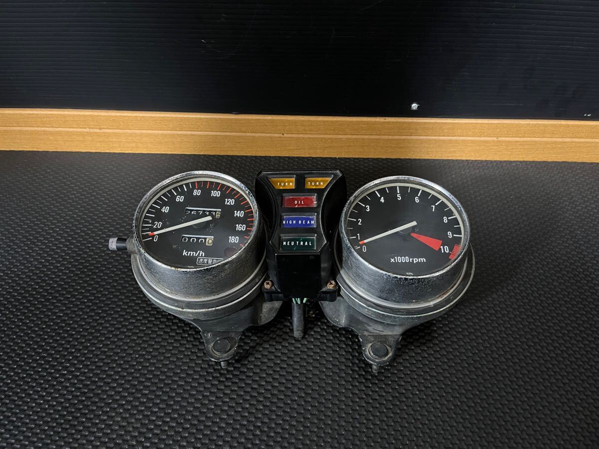 CB750カスタム エクスクルーシブ 希少!! 純正 メーター スピード タコ オリジナル マニア ストック RC04 ヨシムラ 川口 カフェ拍卖