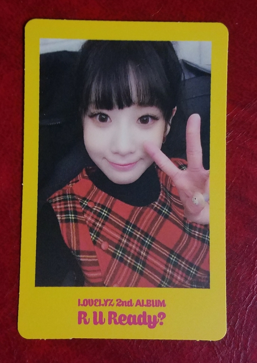 LOVELYZ ジエ R U Ready? トレカ 黄色 イエロー 即決 Jiae 韓国盤 2集 2nd Album Yellow ver. トレーディングカード ラブリーズ拍卖