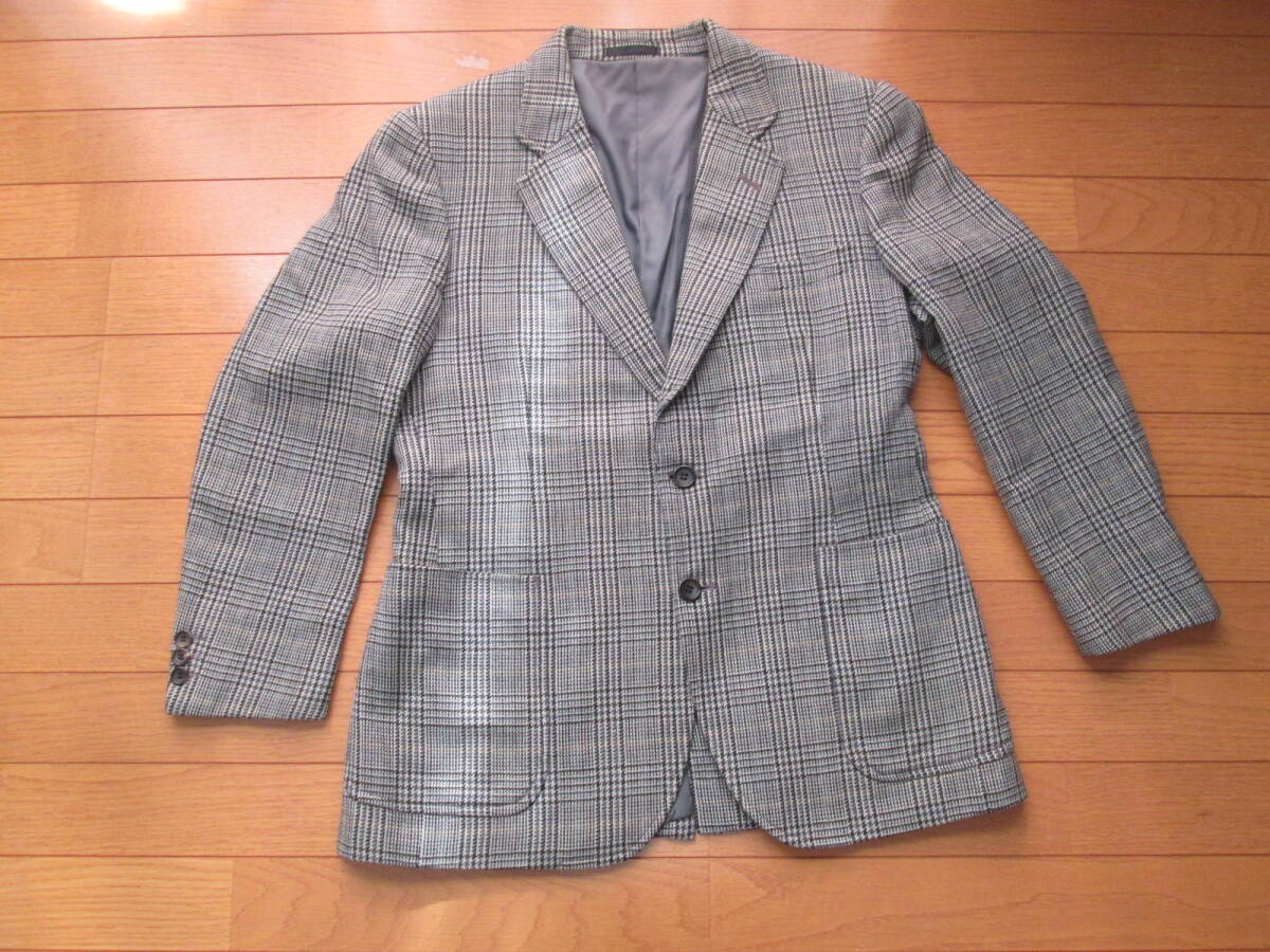 バーバリーBURBERRY メンズ ツイードジャケット テーラード ブレザー 170AB5/ブリティッシュ クラシカルなジャケット拍卖