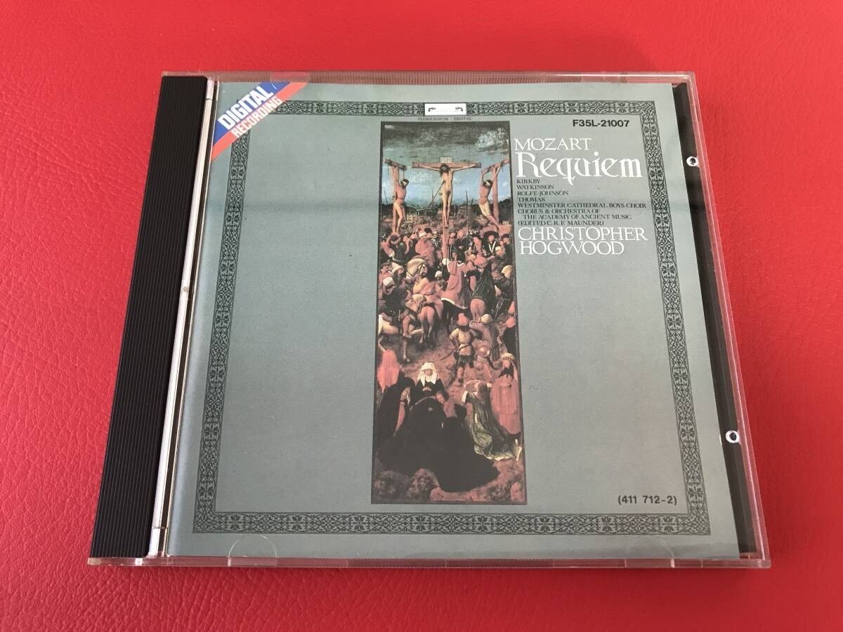 ◆ホグウッド/モーツァルト:レクイエム/エンシェント室内管弦楽団・合唱団/CD/F35L-21007 #M16YY1拍卖