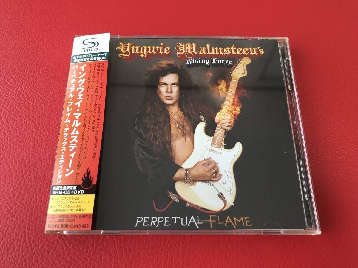 ◆イングヴェイ・マルムスティーン/パーペチュアル・フレイム~デラックスエディション/帯付き/SHM-CD&DVD/UICE-9076 #S13YY1拍卖