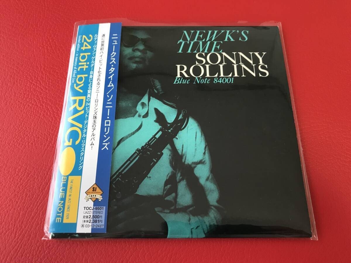 ◆ソニー・ロリンズ/ニュークス・タイム【24bit by RVG】BLUE NOTE /紙ジャケ/帯付/CD/TOCJ-9501 #T18YY1拍卖