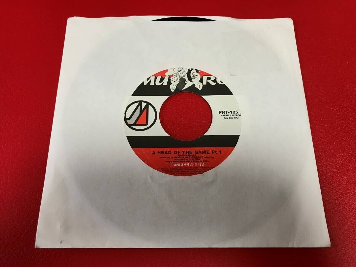 ◆試聴済◆MURO/A HEAD OF THE GAME Pt.1/シングルレコード/PRT-105 #U03YY1拍卖