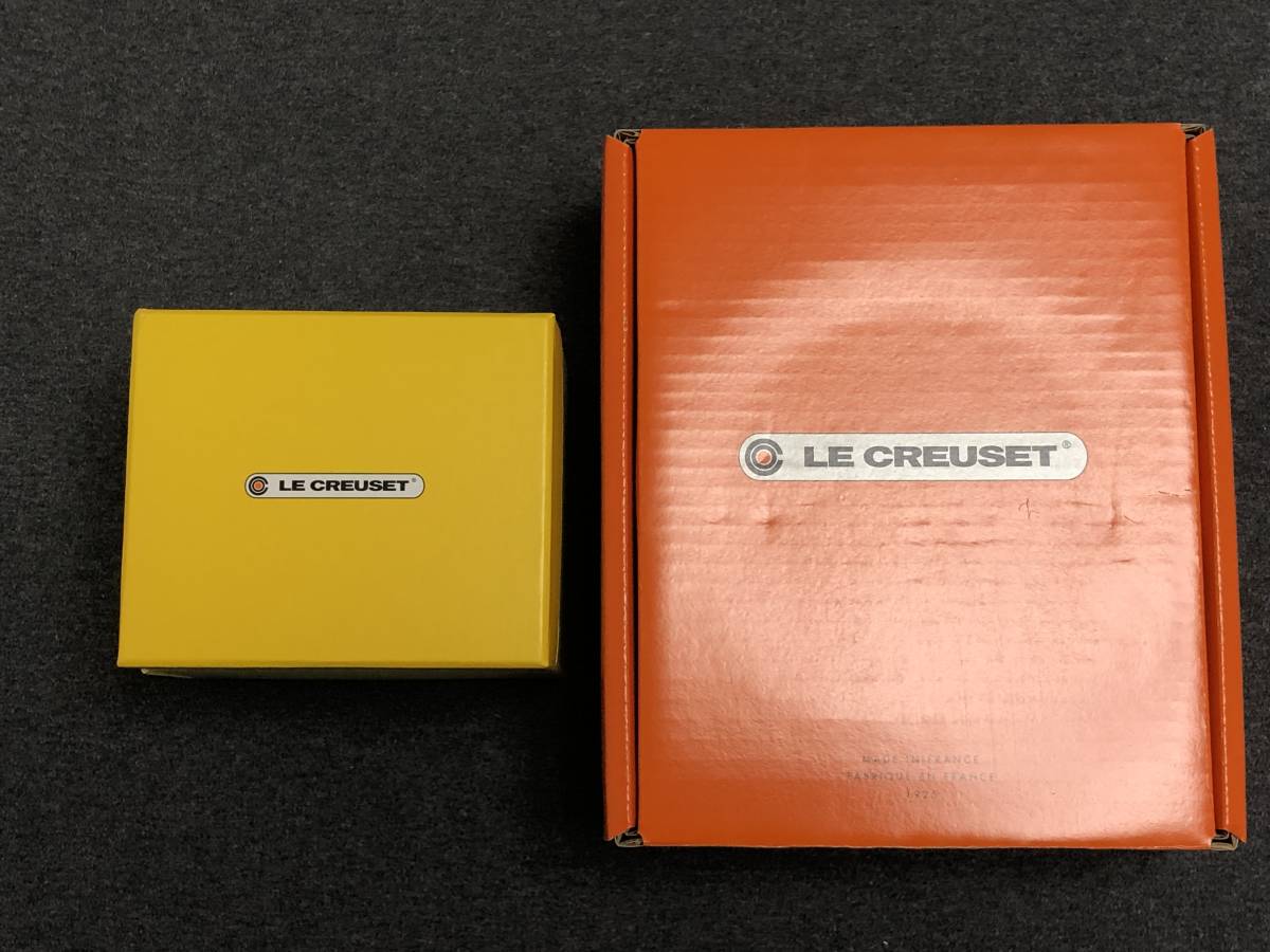 ル・クルーゼ ココット・ロンド オレンジ 16cm & リッドスタンド オレンジ拍卖