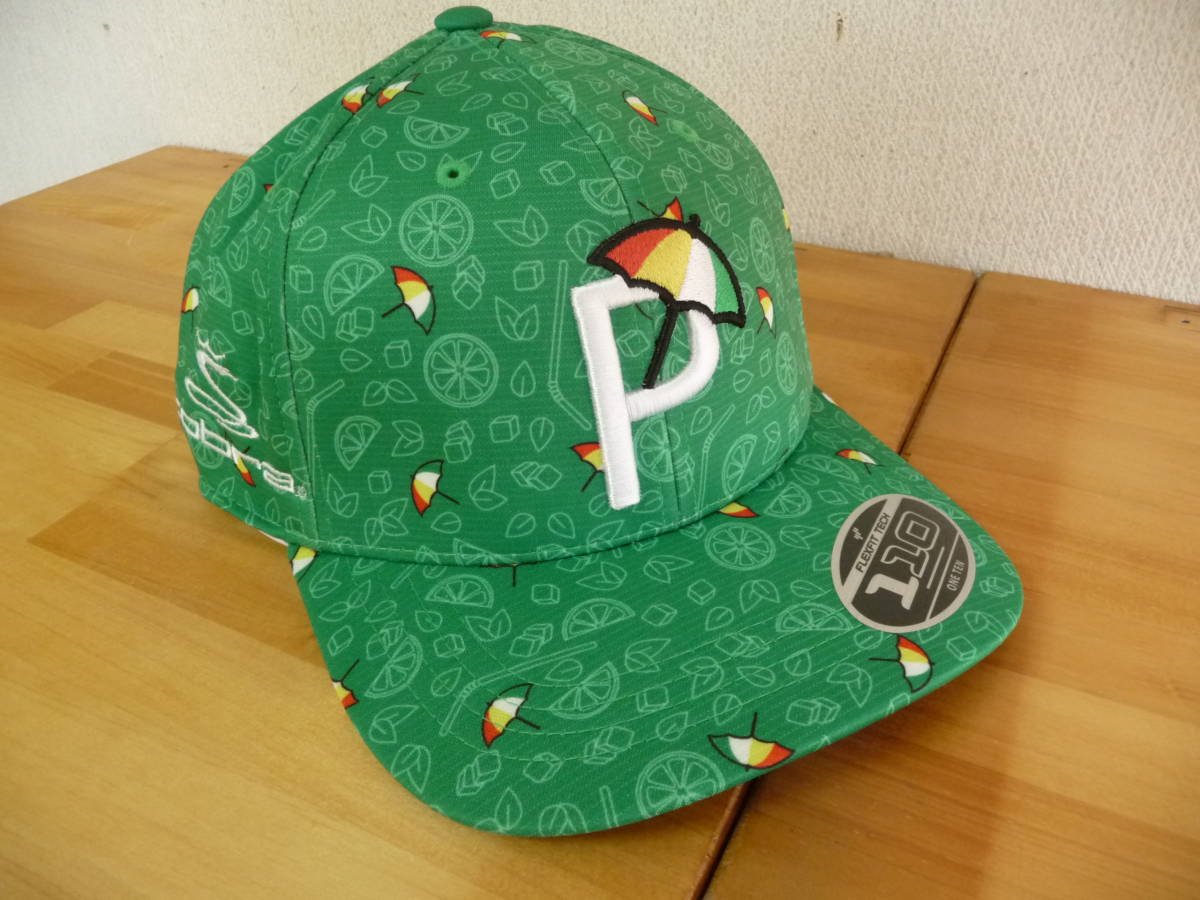 USプーマコブラ大人気完売品 A・パーマー Lemons P110SB CAPグリーン新作 特注刺繍 新品未使用 拍卖