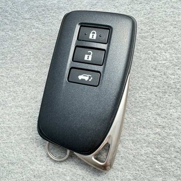 【インボイス対応】初期化済 レクサス スマートキーRX450 3ボタントランク《別途キーカットも可》231451-0010 007-AC0147 14FAD F拍卖