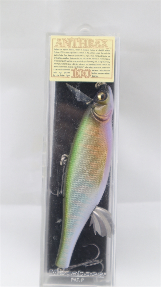 ★☆【新品・未開封】メガバス アンスラックス100 PMオイカワ♂ ☆MEGABASS ANTHRAX100 PM OIKAWA♂☆★2022-11-1004拍卖