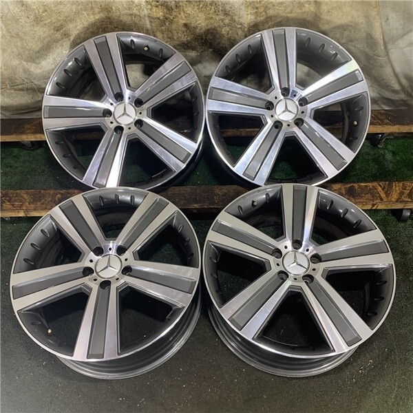 ★送料無料★Euro Premium WERNER 19x8J 5H 112 +43 φ66.5 4本/中古社外アルミホイール 1991_138拍卖