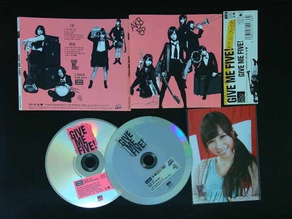 GIVE ME FIVE! Type-A CD DVD AKB48 即決 送料200円 1111拍卖