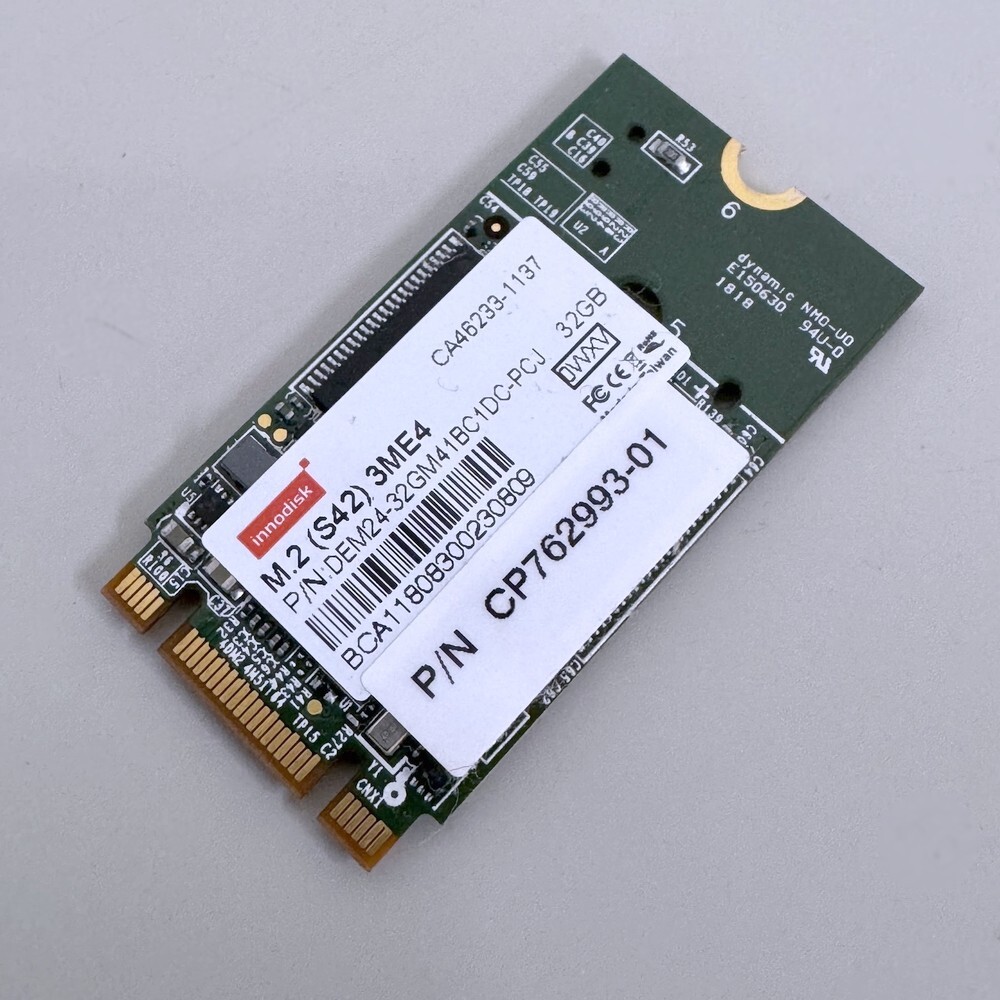 @XK039 秋葉原万世商会 良品 M.2 SATA SSD 32G innodisk (S42)3ME4 動作確認済み CP762993-01拍卖