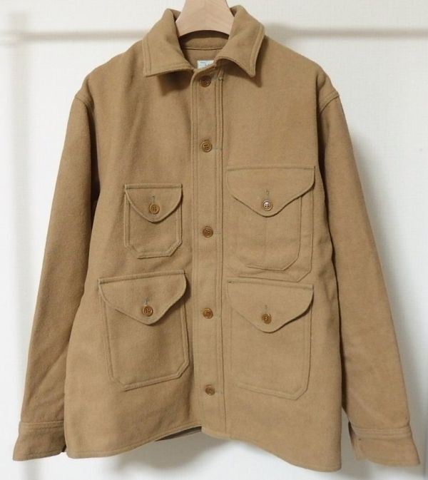 POST O'ALLS OVERALLS ポスト オーバーオールズ CRUZER 5 WOOL MELTON クルーザー ジャケット S アメリカ製拍卖