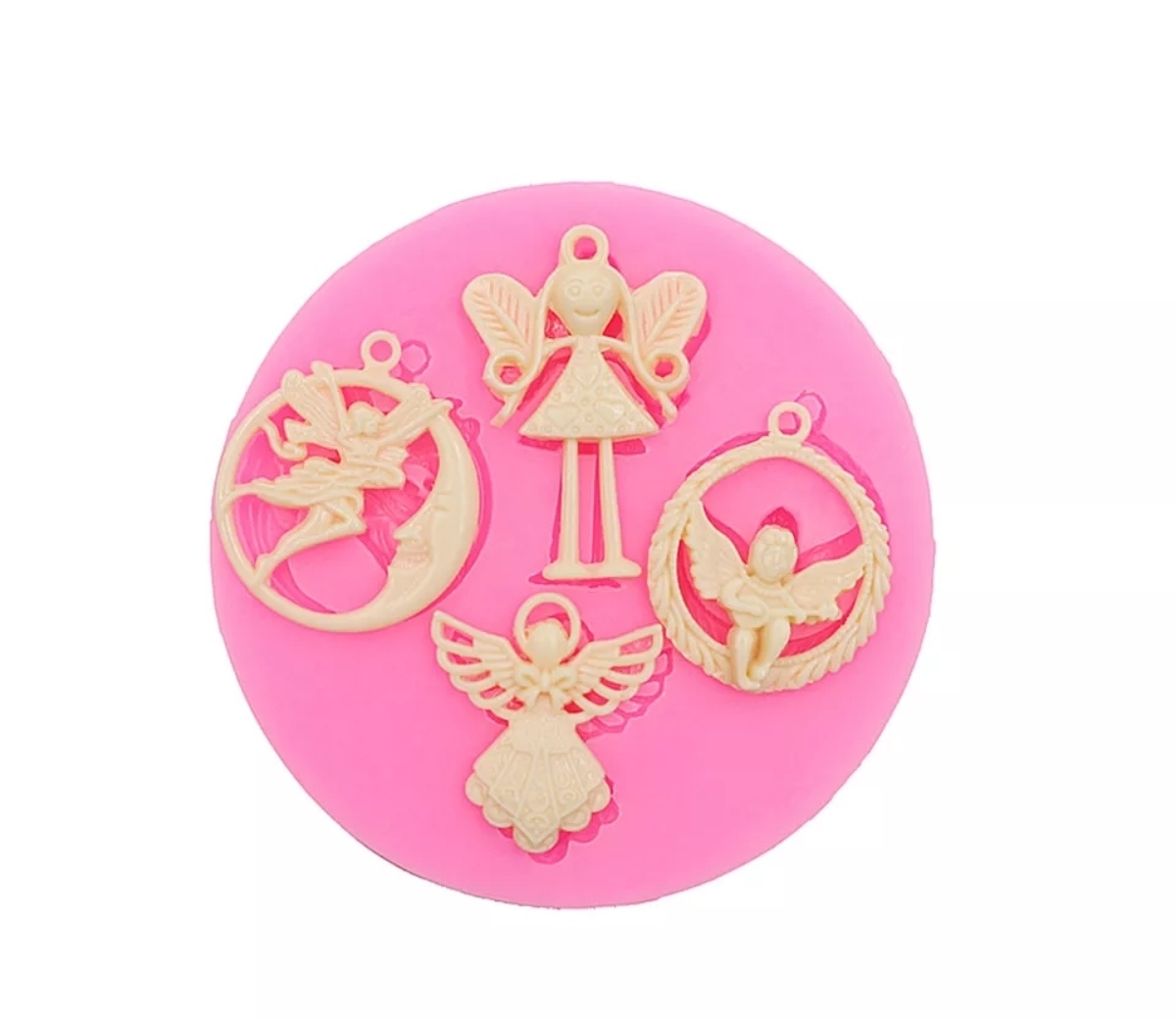 【P2】カン付 エンジェル 天使 シリコンモールド レジン 樹脂粘土 石膏 1008拍卖