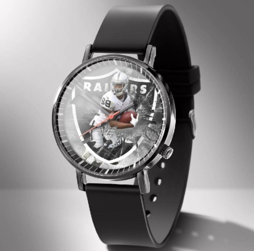 新品 NFL レイダース 腕時計 メンズ クオーツ拍卖