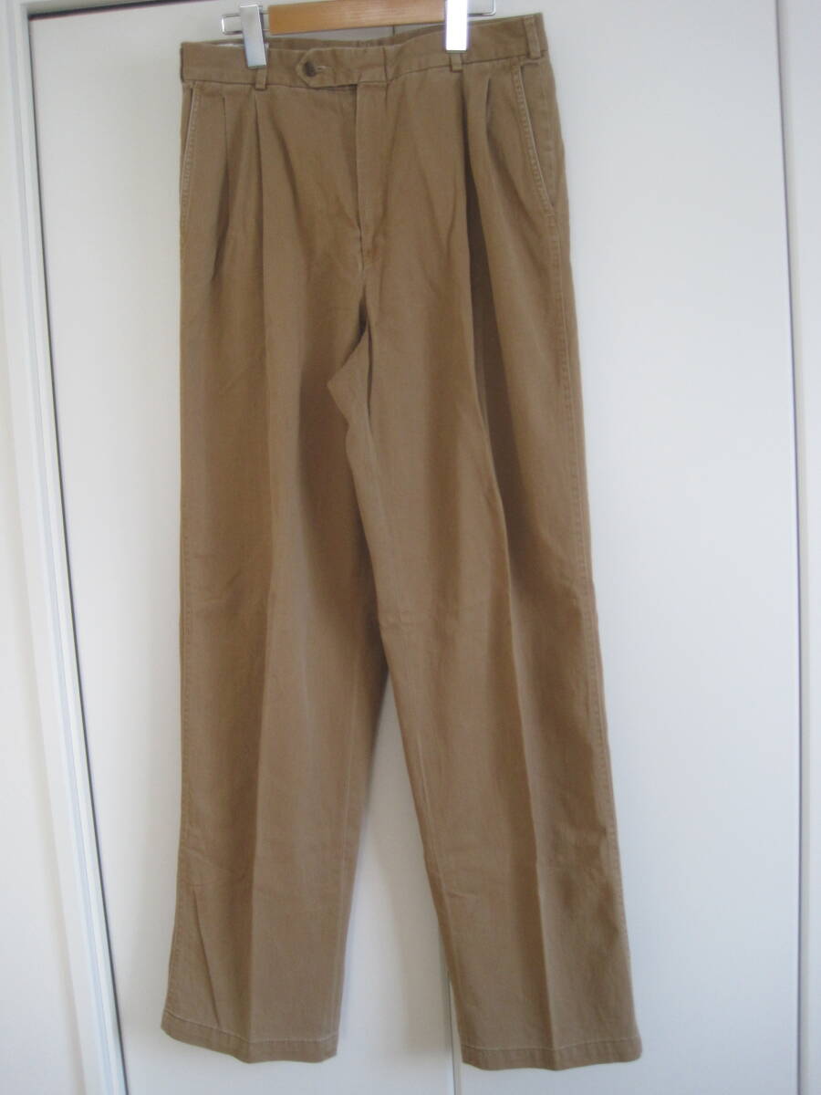 アメリカ古着 USA製 BARRY BRICKEN SPORT バリーブリッケン パンツ 2タック TALONジップ拍卖