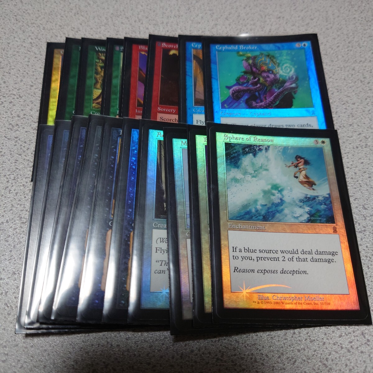 MTG ODY コモン アンコモン まとめ 英語foil 18枚セット オデッセイ 旧枠 即決拍卖