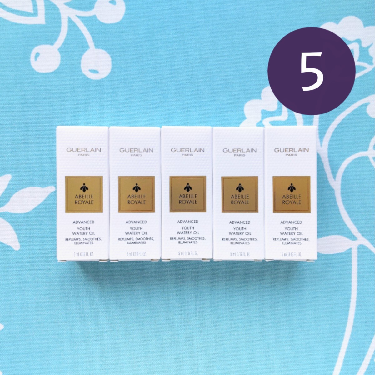 ゲラン アベイユ ロイヤル アドバンスト ウォータリー オイル 5mL × 5本拍卖