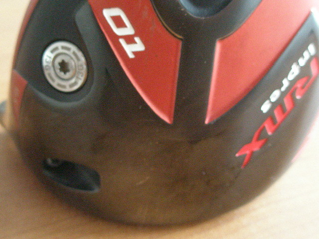 ★インプレス RMX 01 ドライバー 9.5度 ヘッド 単品 レンチ付 純正ヘッドカバー付★拍卖