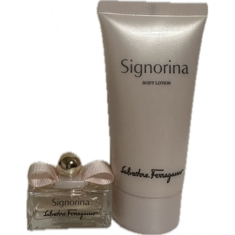 新品 サルヴァトーレフェラガモ コフレ ボディローション オーデパルファム セット拍卖