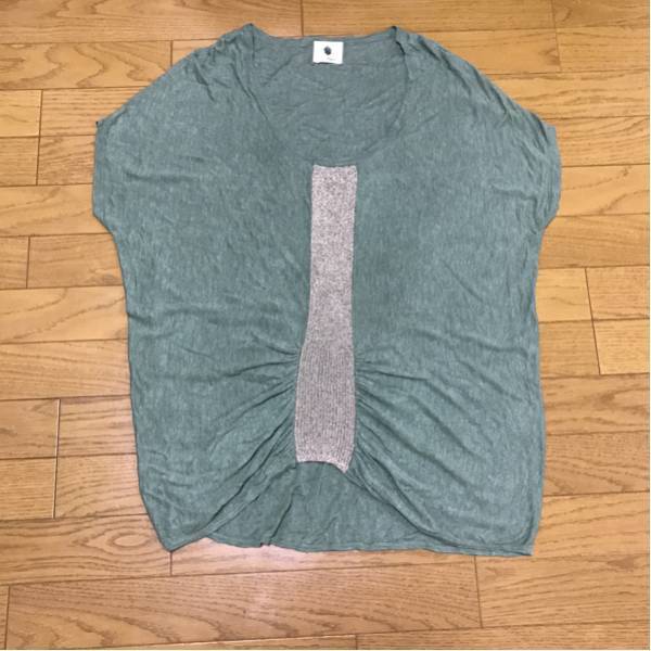 BouJeloud ブージュルード グリーン ゆったり カットソー チュニック拍卖