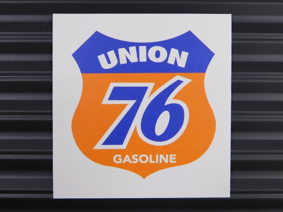 ◆送料\110◆【UNION 76 GASOLINE】※《ガレージステッカー》 アメリカン雑貨 モーター レーシング拍卖