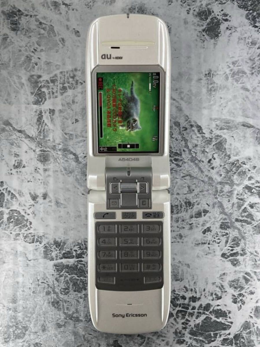 《美品モック》au A5404S Air White By Sony Ericson 《希少》拍卖