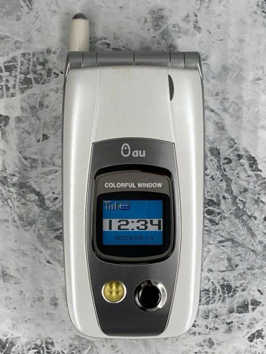 《新品モック》au A5501T Piano White By TOSHIBA《希少模型》拍卖