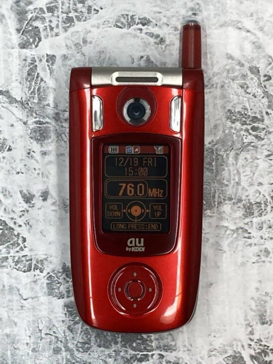 《美品モック》au A5503SA Magical Red by SANYO 《希少模型》拍卖