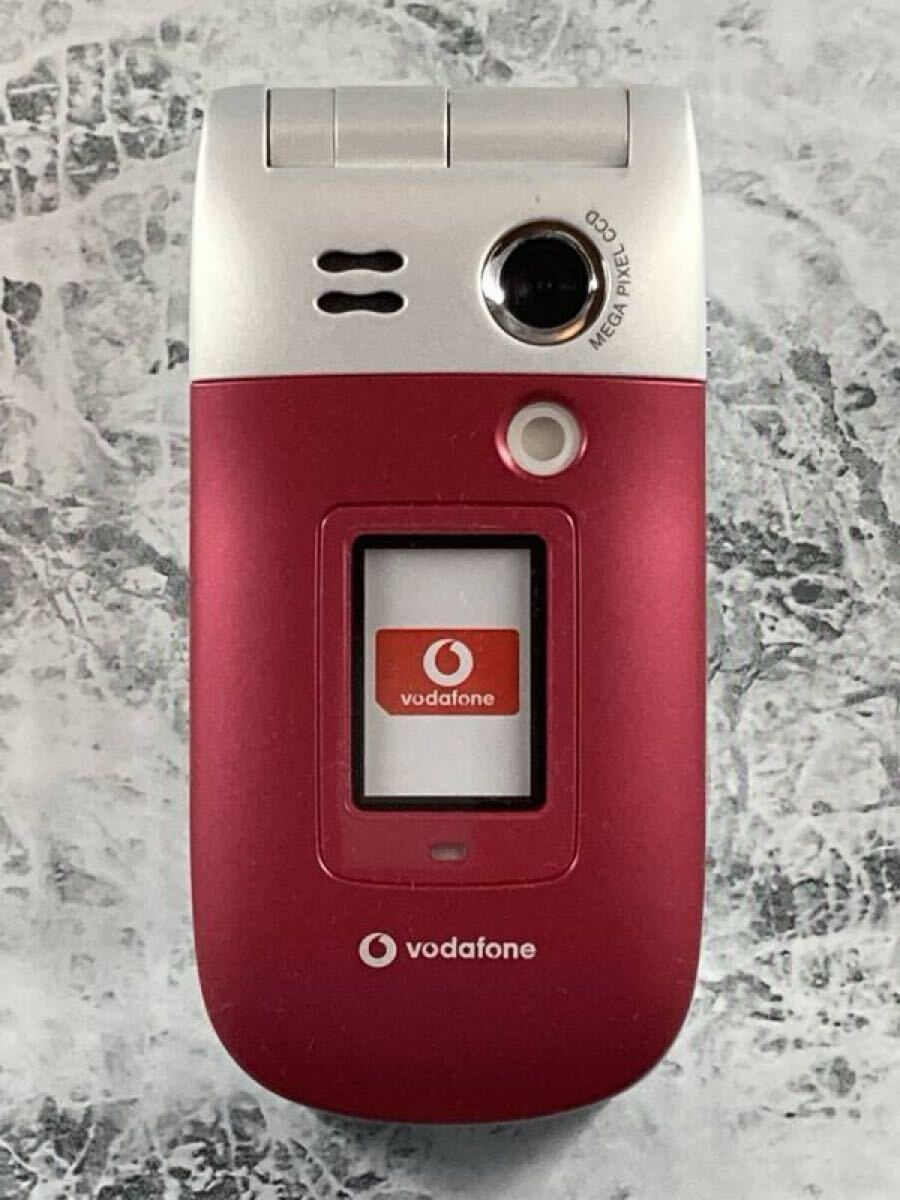 《美品モック》vodafone V401SH ローズレッド by SHARP《希少》送料無料!!拍卖