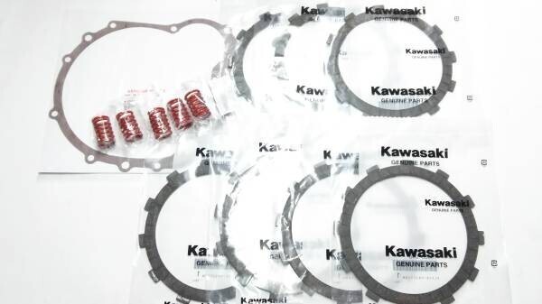 ■送料込み■FX400R GPZ400R クラッチ板 ガスケット スプリング セット カワサキ純正部品 エンジン クラッチキット セット拍卖