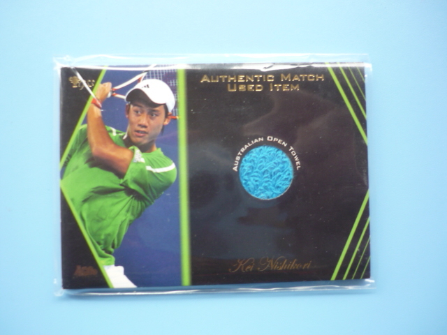 錦織圭【タオルカード】2012ACE☆AUSTRALIAN OPEN TOWEL/USED ITEM拍卖