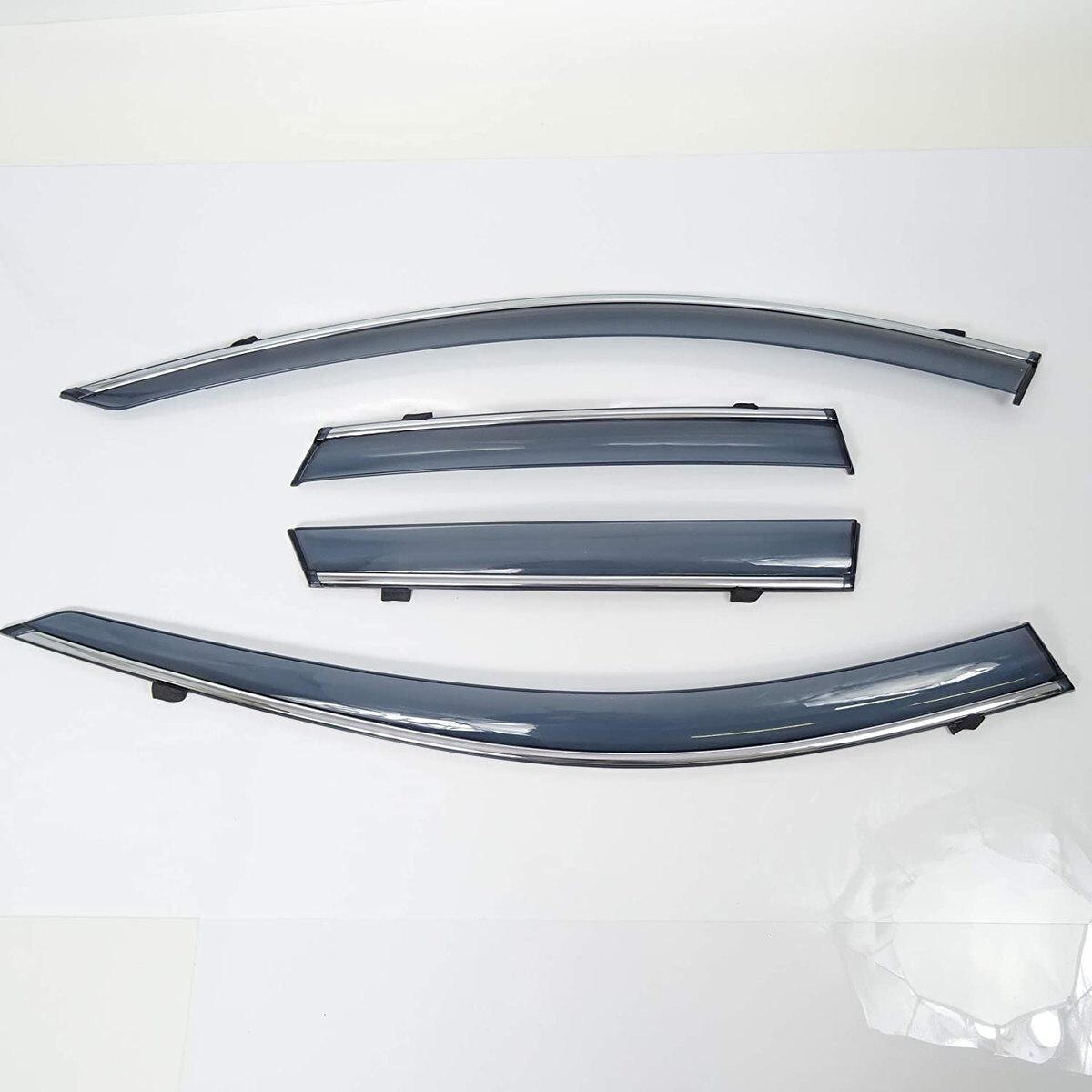 ボルボ XC60 XC60 UB420XC(2017年から)取付金具付き メッキ モール ドアバイザー サイドバイザー ドア 10000427拍卖