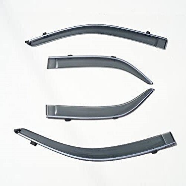 トヨタ マーク マーク2 110系(2000年10月から) 取付金具付き メッキ モール ドアバイザー サイドバイザー ドア 10000514拍卖