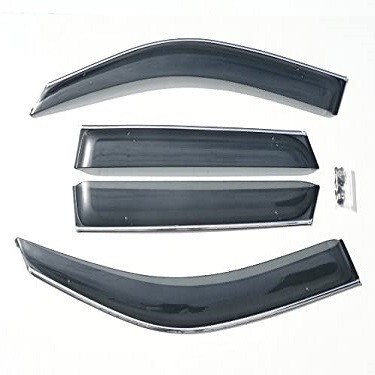 エスクード (2005年-2017年) A74W TD54W TD94W TDA4W TDB4W 取付金具付き メッキ モール ドアバイザー 10000653拍卖