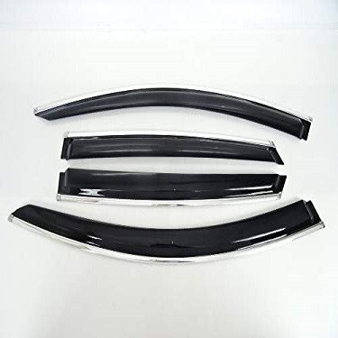 ベンツ メッキモール ドアバイザー サイドバイザー C292 GLE350d GLE43 GLE63S GLEクーペ ドア サイド バイザー 10000105拍卖