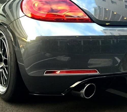 フォルクスワーゲン VW ザ?ビートル ザビートル 前期 メッキ リフレクターリング リム リアバンパー カバー 10001234拍卖