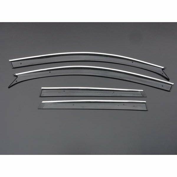 マツダ アクセラスポーツ BK系 (2003年10月から2009年6月まで) メッキ モール 取付金具付き サイドバイザー 10002824拍卖