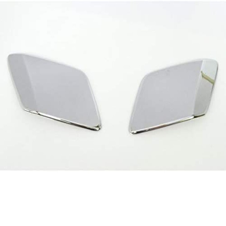 トヨタ プリウス 50系 前期 クローム メッキ ガッシュカバー フロントバンパー 牽引フック パネル 10003628拍卖