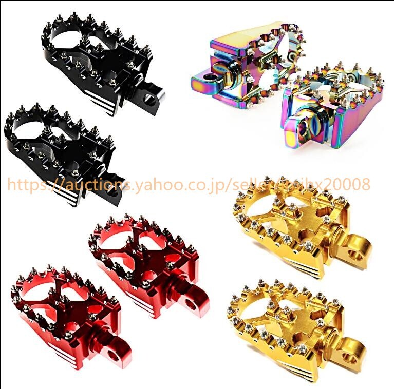 ステップ ペダル バイク クロスカントリー MX スタイル 回転 フットペグ チョッパー bajiao219-ss2拍卖