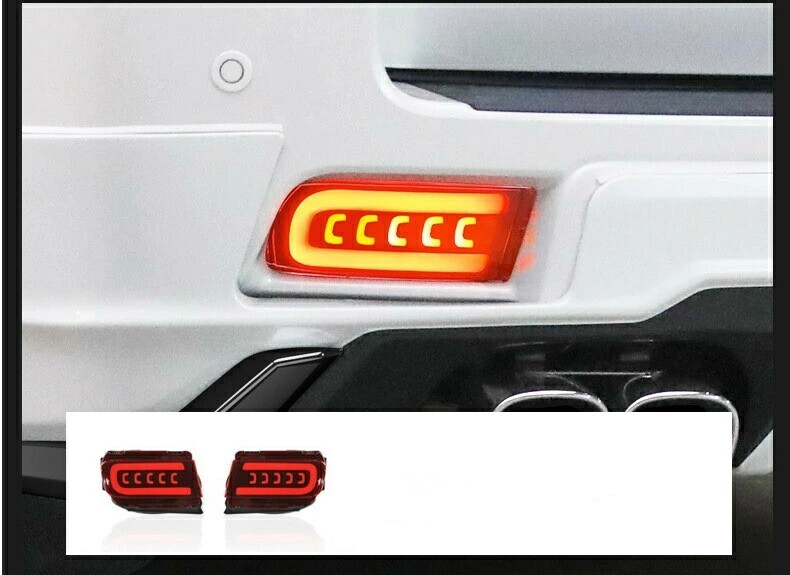 LEDリフレクター リアバンパーランプランドクルーザープラド150系リアフォグランプ bajiao122-ss2拍卖