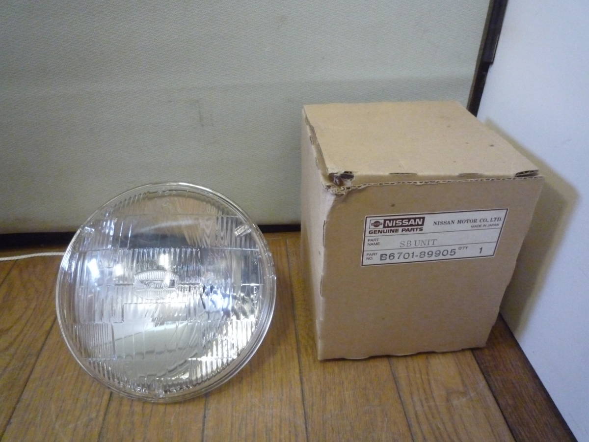 ◇日産 純正 丸型 シールドビーム ハロゲン ヘッドライト KOITO 小糸 12V 50W 旧車 部品 大量出品◇検索 プリンス スカイライン ケンメリ拍卖
