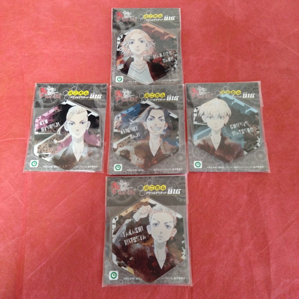 【新品未開封】東京リベンジャーズ ハニカム アクリルマグネット BIG拍卖