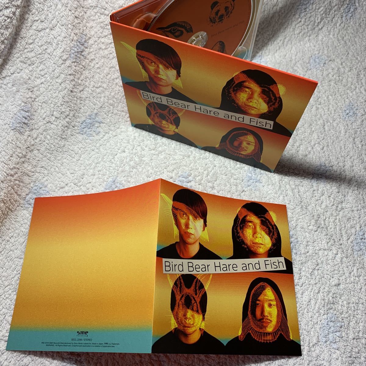 Bird Bear Hare and Fish『ページ/次の火』CDシングル【通常盤】デジパック仕様Galileo Galilei尾崎雄貴拍卖