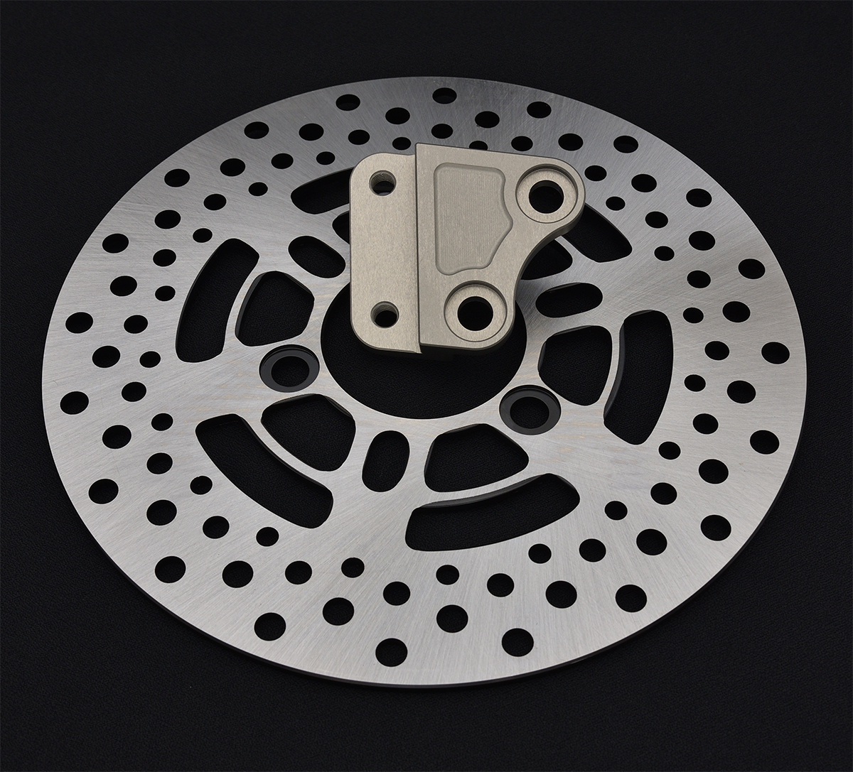 リード110 LEAD110 用 ブレンボ 4P キャリパーサポート +220mm 大径 ブレーキディスク セット拍卖